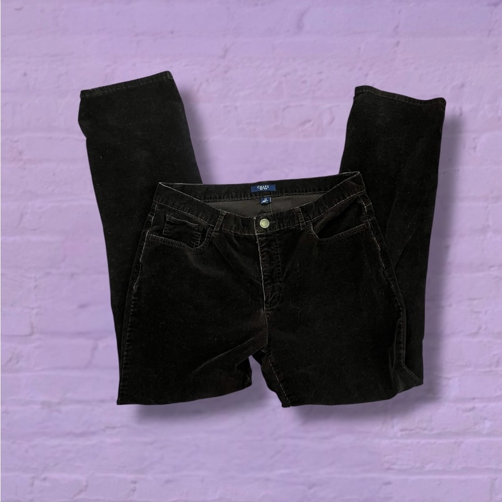 dark brown velvety chaps corduroy jeans